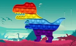 Dinosaur Pop It Jigsaw