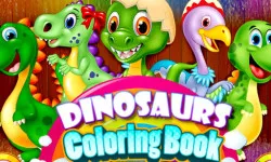 Dinosaurs Coloring Book