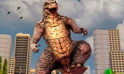 Monster Dinosaur Rampage City Attack