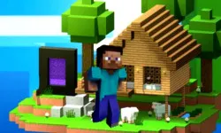 Minecraft Steve Hook Adventure