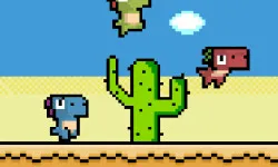 Pixel Dino Run