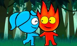 Red Boy And Blue Girl Forest Adventure