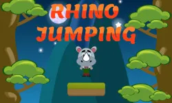 Rhino Jumping